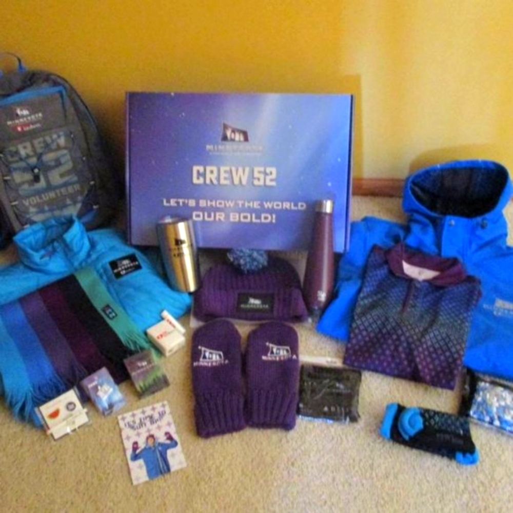 Super Bowl 52  "Crew 52" Volunteer Swag - Minneapolis